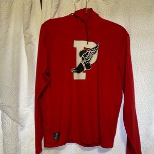 Polo Ralph Lauren Performance pullover shirt with hood Medium PWing